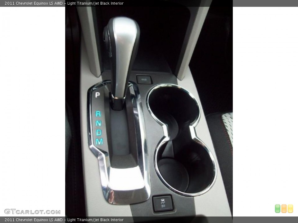 Light Titanium/Jet Black Interior Transmission for the 2011 Chevrolet Equinox LS AWD #42787437