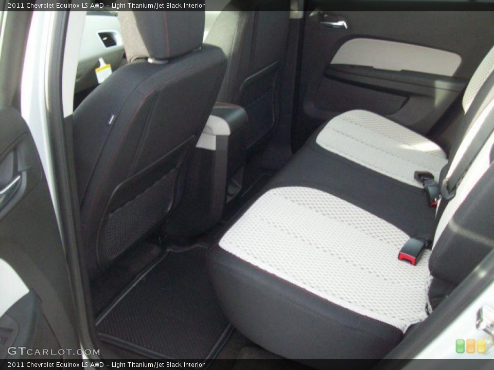 Light Titanium/Jet Black Interior Photo for the 2011 Chevrolet Equinox LS AWD #42787469