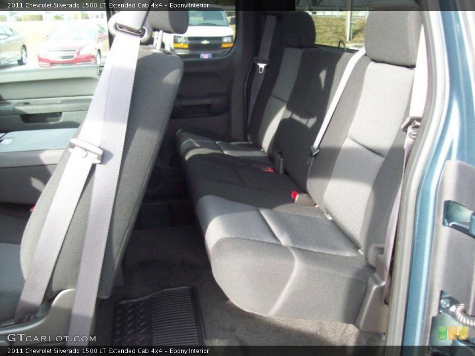 Ebony Interior Photo for the 2011 Chevrolet Silverado 1500 LT Extended Cab 4x4 #42787977