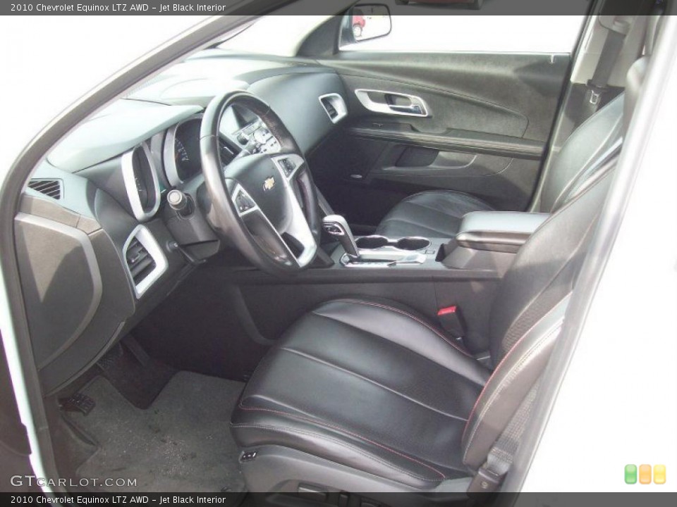 Jet Black Interior Photo for the 2010 Chevrolet Equinox LTZ AWD #42790041