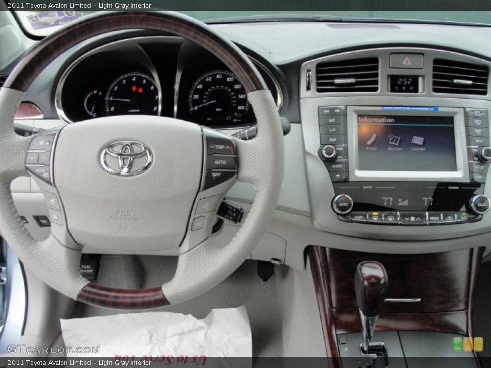 Light Gray Interior Dashboard for the 2011 Toyota Avalon Limited #42794721