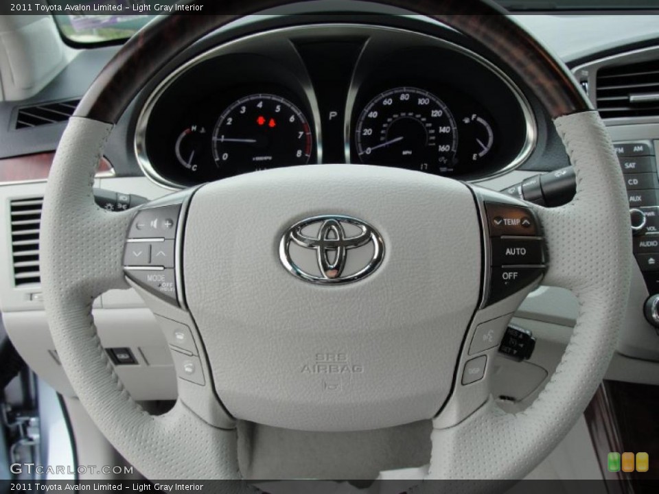 Light Gray Interior Dashboard for the 2011 Toyota Avalon Limited #42794845