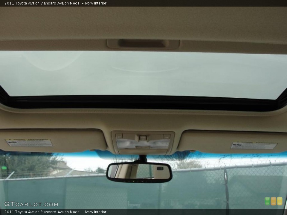 Ivory Interior Sunroof for the 2011 Toyota Avalon  #42795694