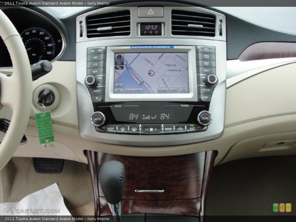 Ivory Interior Navigation for the 2011 Toyota Avalon  #42795729