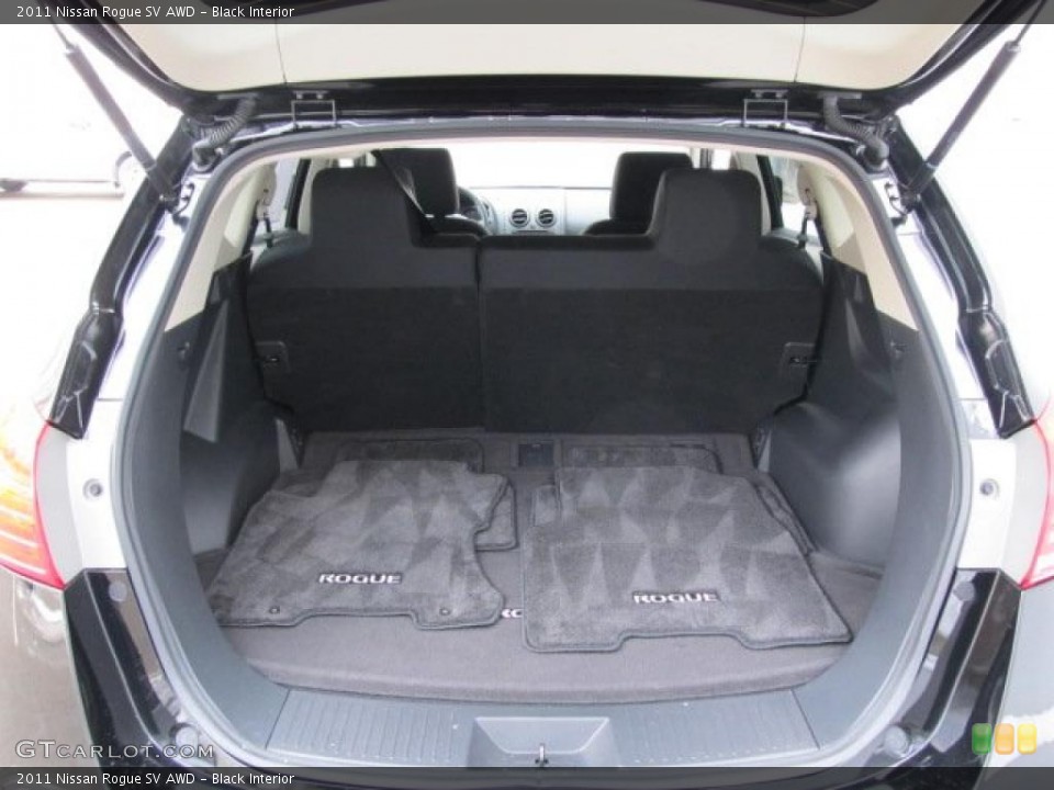 Black Interior Trunk for the 2011 Nissan Rogue SV AWD #42796065