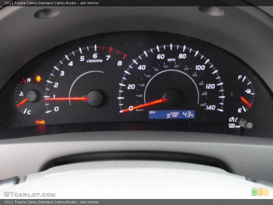 Ash Interior Gauges for the 2011 Toyota Camry  #42796845