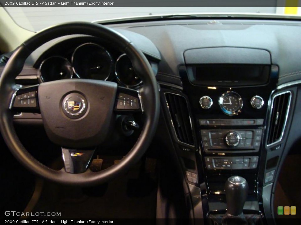 Light Titanium/Ebony Interior Dashboard for the 2009 Cadillac CTS -V Sedan #42797569