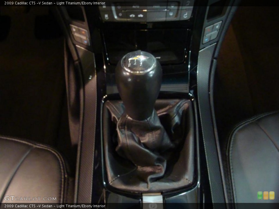 Light Titanium/Ebony Interior Transmission for the 2009 Cadillac CTS -V Sedan #42797600