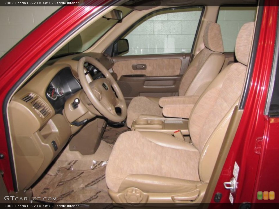 Saddle Interior Photo for the 2002 Honda CR-V LX 4WD #42798513