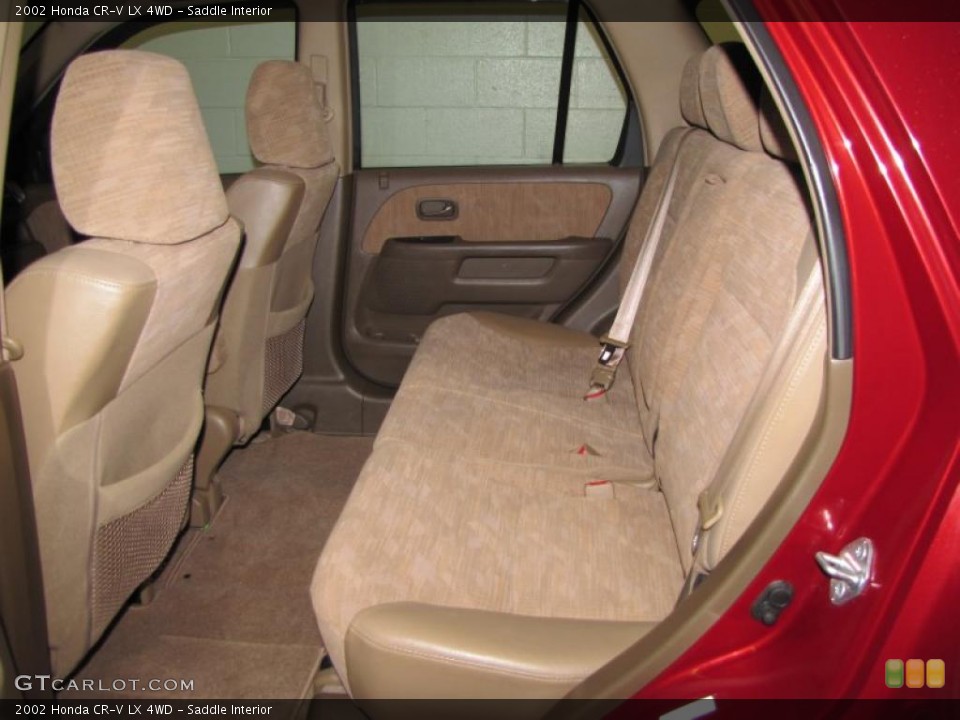 Saddle Interior Photo for the 2002 Honda CR-V LX 4WD #42798529