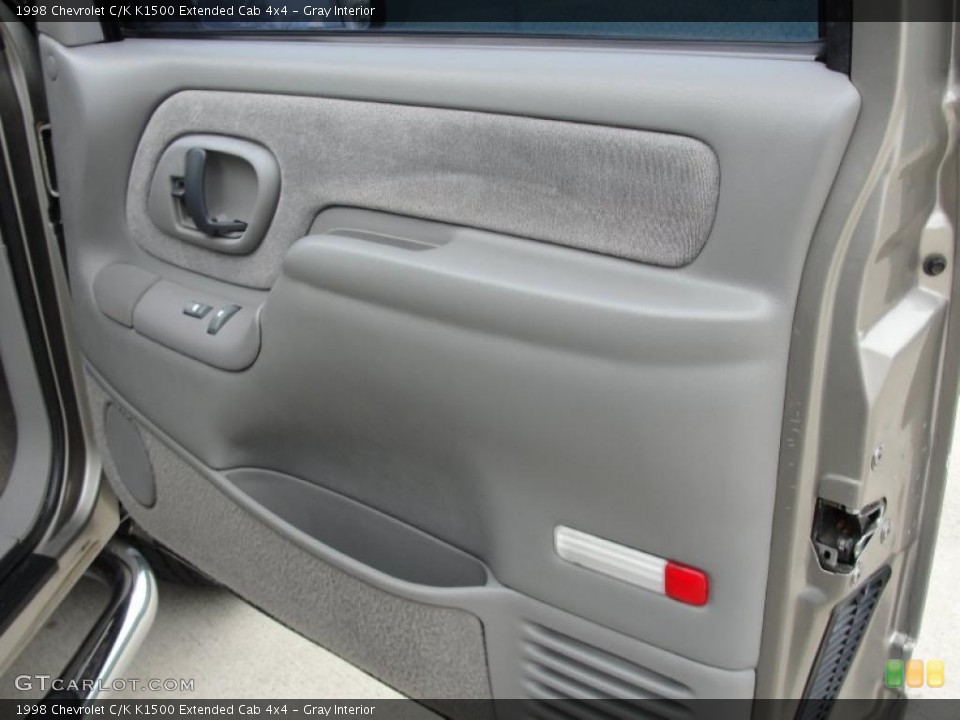 Gray Interior Door Panel for the 1998 Chevrolet C/K K1500 Extended Cab 4x4 #42800045