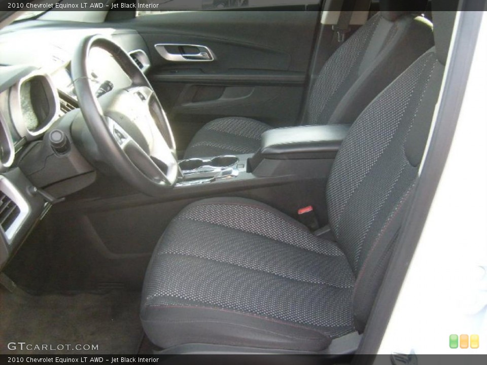 Jet Black Interior Photo for the 2010 Chevrolet Equinox LT AWD #42803077