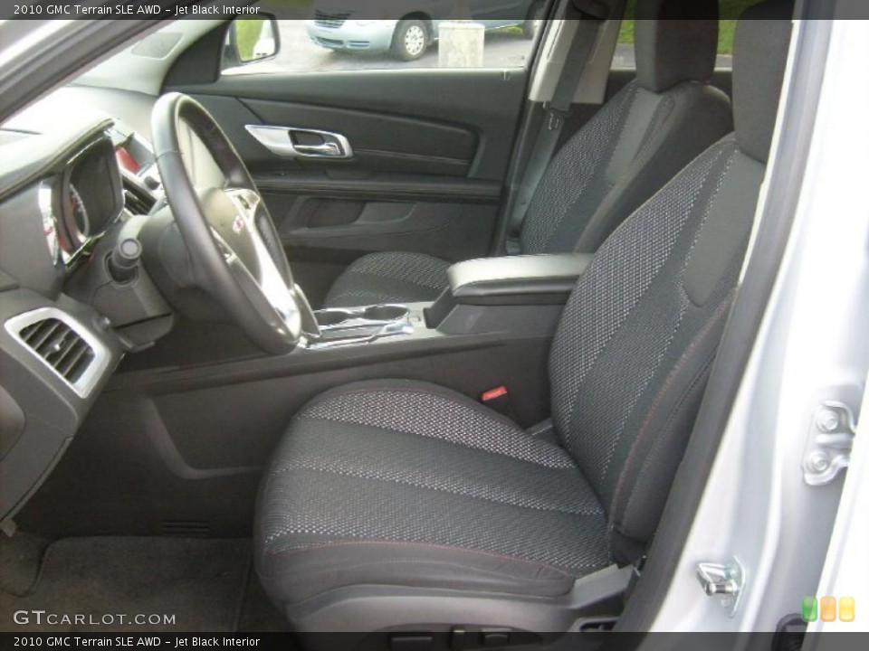 Jet Black Interior Photo for the 2010 GMC Terrain SLE AWD #42803409