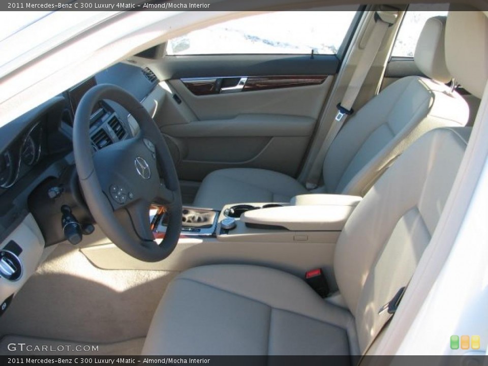 Almond/Mocha Interior Photo for the 2011 Mercedes-Benz C 300 Luxury 4Matic #42803833
