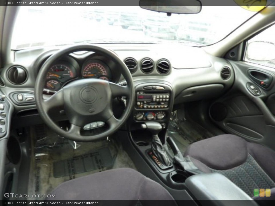 Dark Pewter Interior Photo for the 2003 Pontiac Grand Am SE Sedan #42804069
