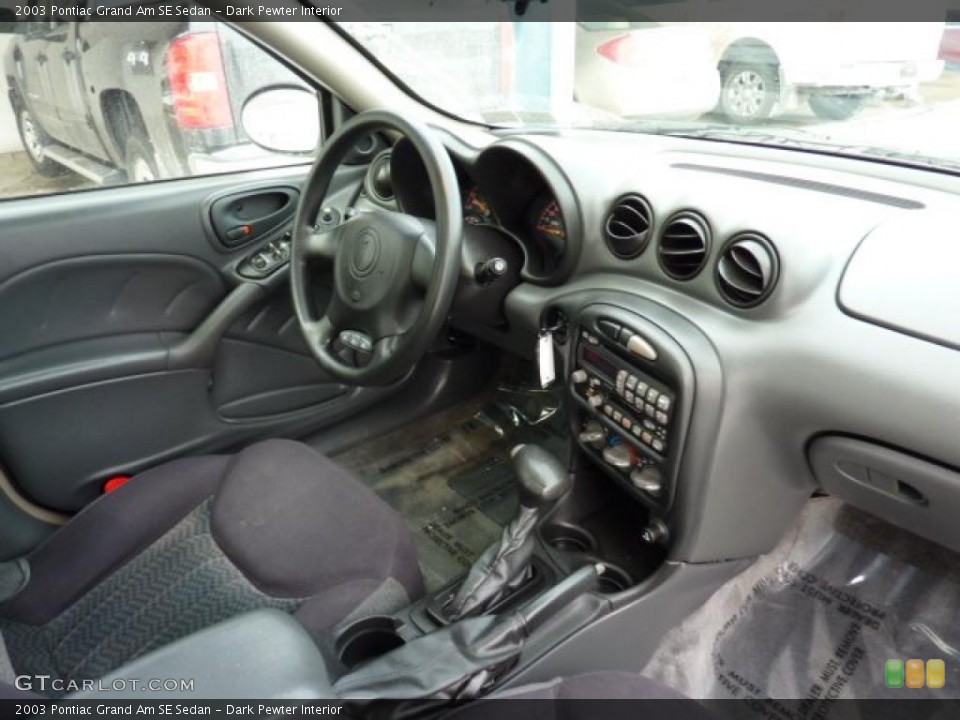 Dark Pewter Interior Photo for the 2003 Pontiac Grand Am SE Sedan #42804121