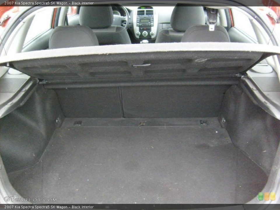 Black Interior Trunk for the 2007 Kia Spectra Spectra5 SX Wagon #42805173