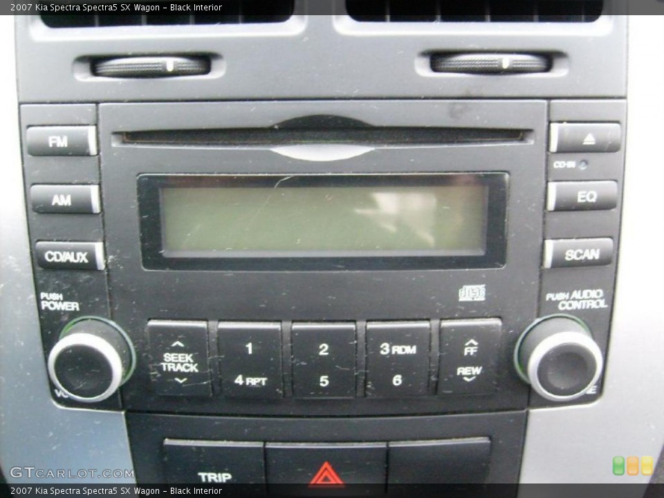 Black Interior Controls for the 2007 Kia Spectra Spectra5 SX Wagon #42805221