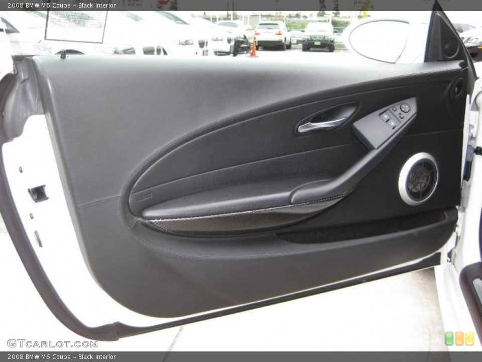 Black Interior Door Panel for the 2008 BMW M6 Coupe #42810481