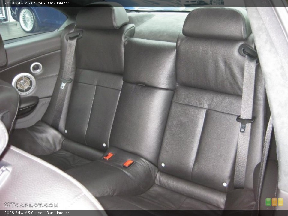 Black Interior Photo for the 2008 BMW M6 Coupe #42810557