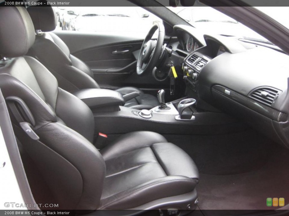 Black Interior Photo for the 2008 BMW M6 Coupe #42810769