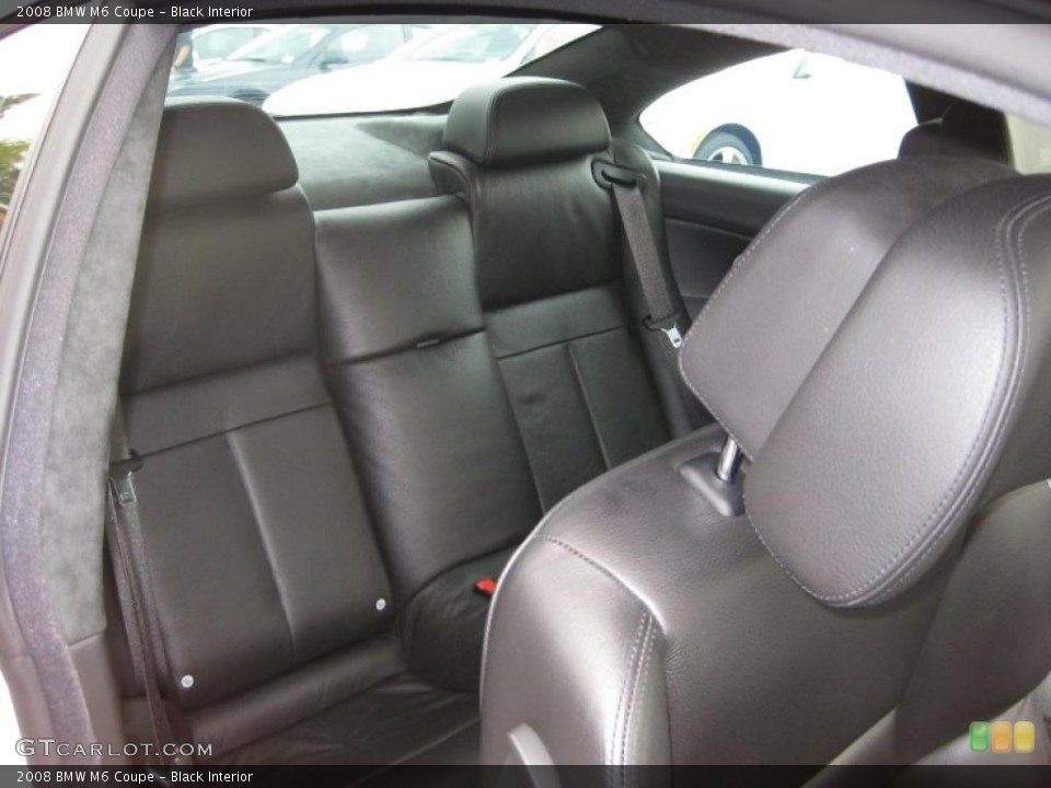Black Interior Photo for the 2008 BMW M6 Coupe #42810801