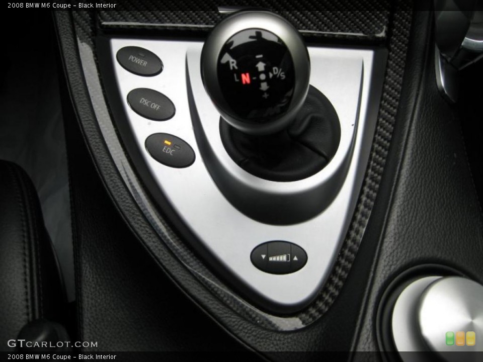 Black Interior Transmission for the 2008 BMW M6 Coupe #42811245