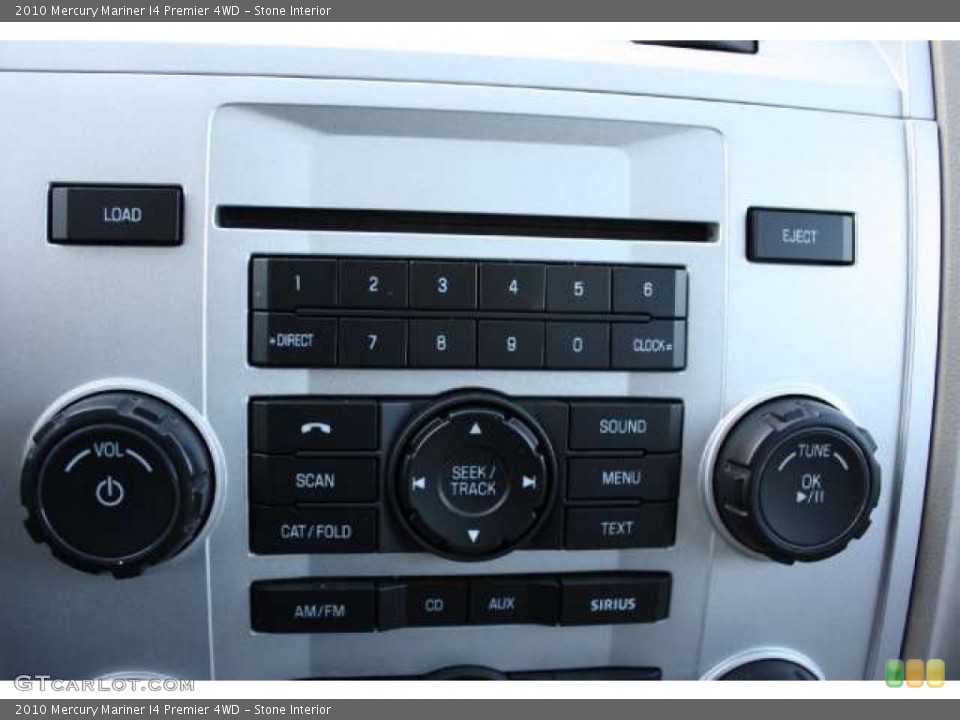 Stone Interior Controls for the 2010 Mercury Mariner I4 Premier 4WD #42813021