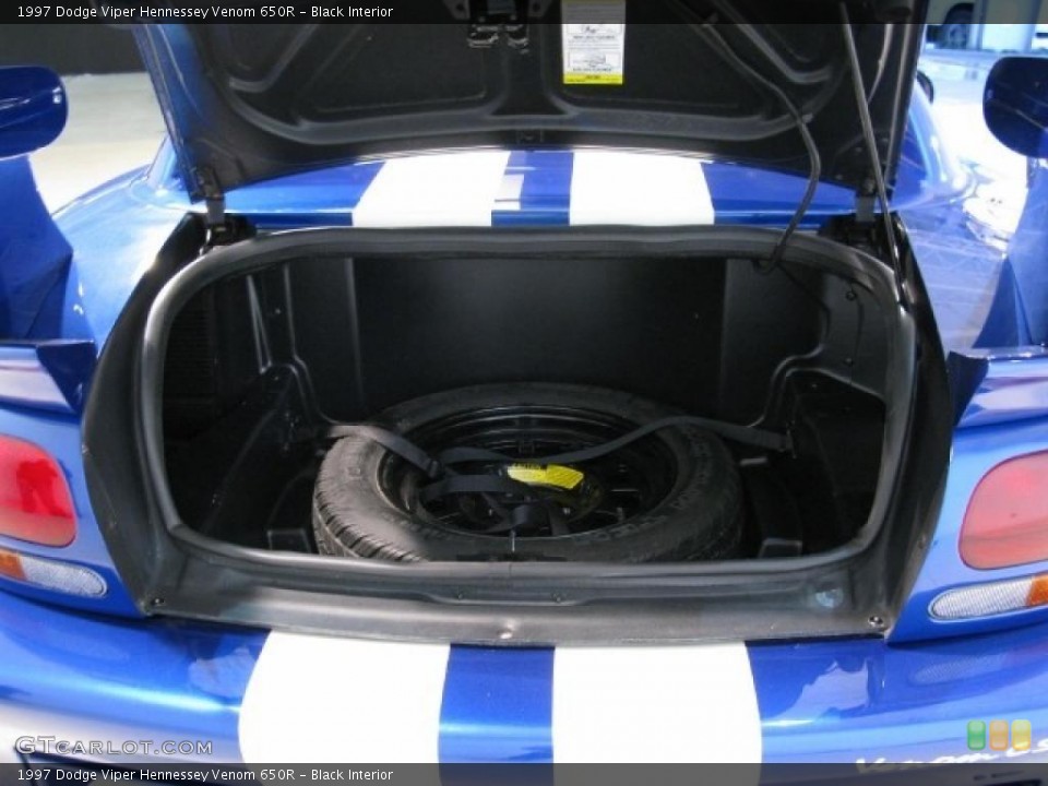 Black Interior Trunk for the 1997 Dodge Viper Hennessey Venom 650R #42813587