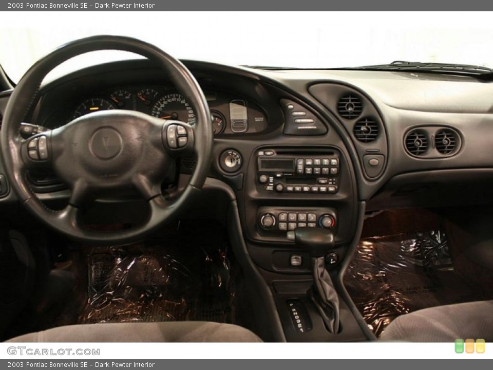 Dark Pewter Interior Dashboard for the 2003 Pontiac Bonneville SE #42815194
