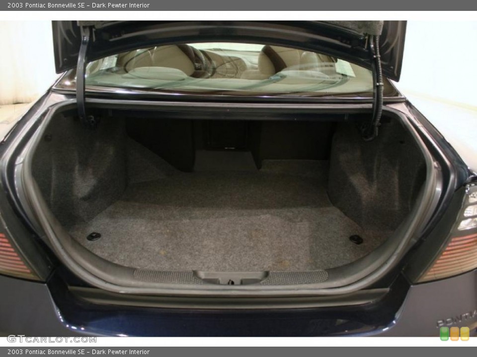 Dark Pewter Interior Trunk for the 2003 Pontiac Bonneville SE #42815206