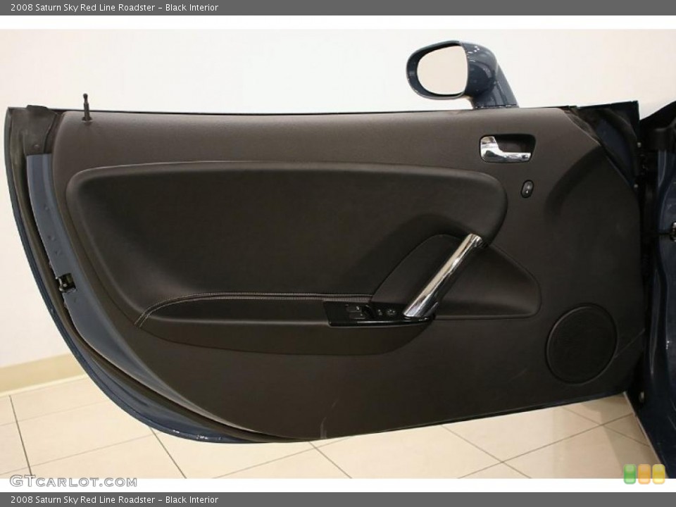 Black Interior Door Panel for the 2008 Saturn Sky Red Line Roadster #42815786