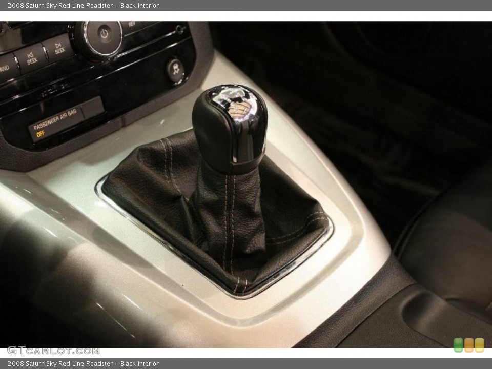 Black Interior Transmission for the 2008 Saturn Sky Red Line Roadster #42815898