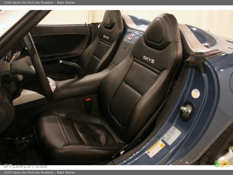 Black Interior Photo for the 2008 Saturn Sky Red Line Roadster #42815910