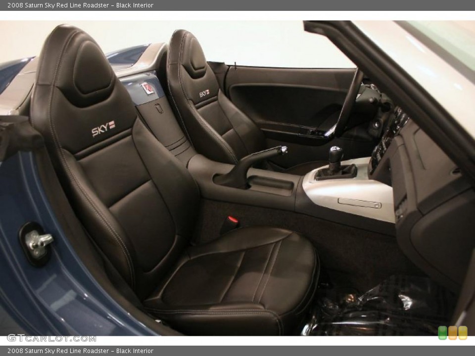 Black Interior Photo for the 2008 Saturn Sky Red Line Roadster #42815926
