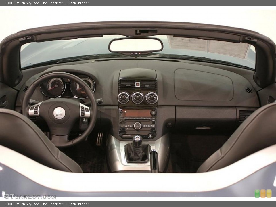 Black Interior Photo for the 2008 Saturn Sky Red Line Roadster #42815950