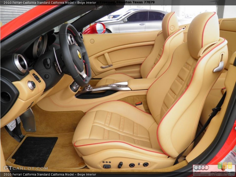 Beige Interior Photo for the 2010 Ferrari California  #42816766