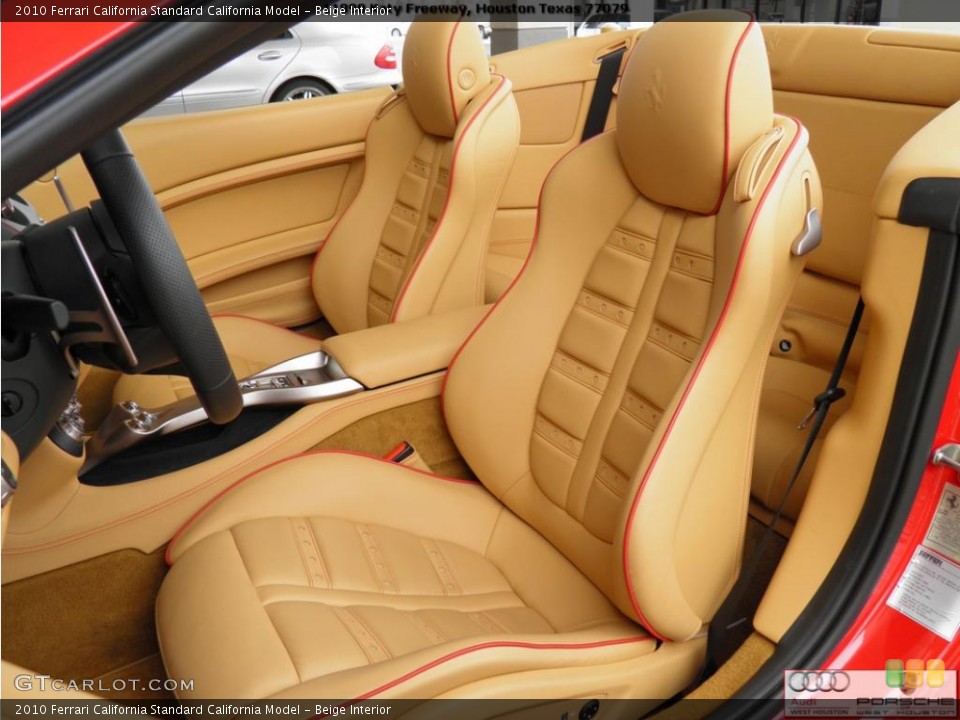 Beige Interior Photo for the 2010 Ferrari California  #42816786