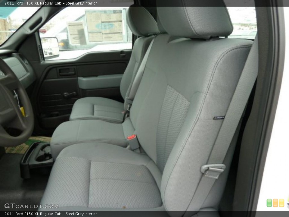 Steel Gray Interior Photo for the 2011 Ford F150 XL Regular Cab #42817946