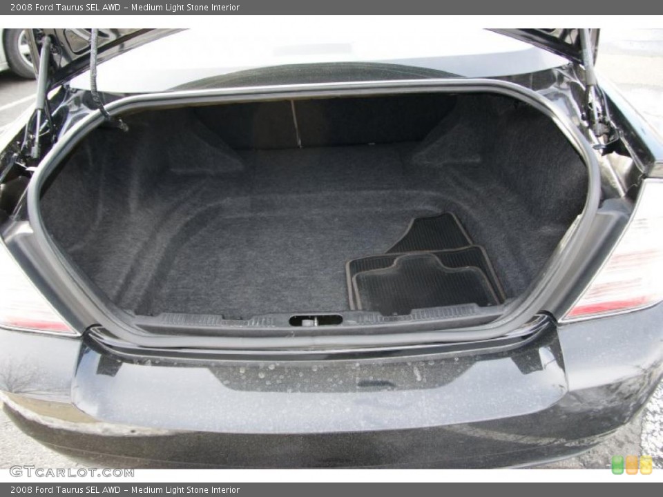 Medium Light Stone Interior Trunk for the 2008 Ford Taurus SEL AWD #42819018