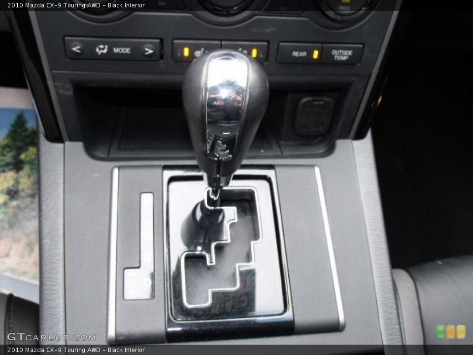 Black Interior Transmission for the 2010 Mazda CX-9 Touring AWD #42819490