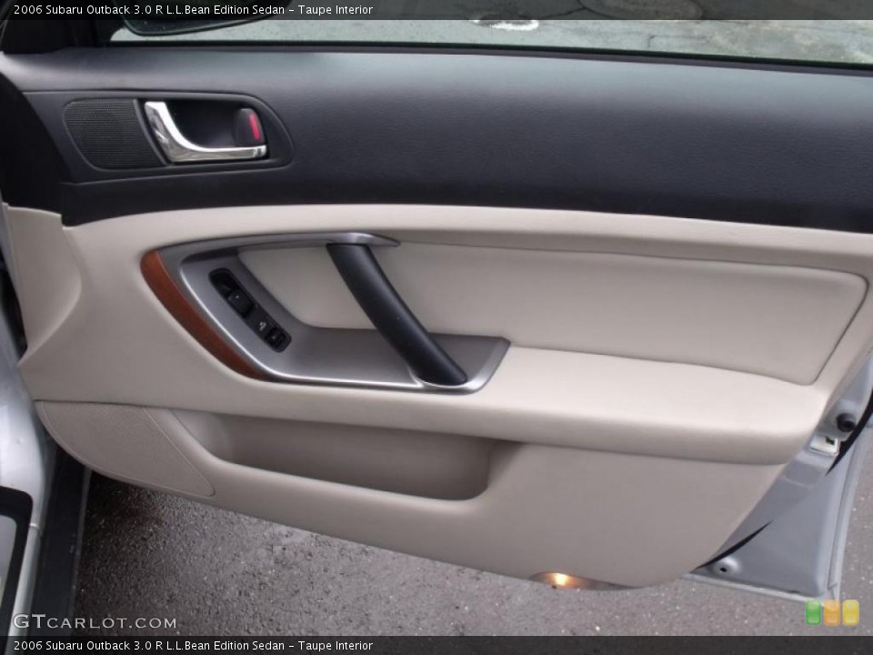 Taupe Interior Door Panel for the 2006 Subaru Outback 3.0 R L.L.Bean Edition Sedan #42821316