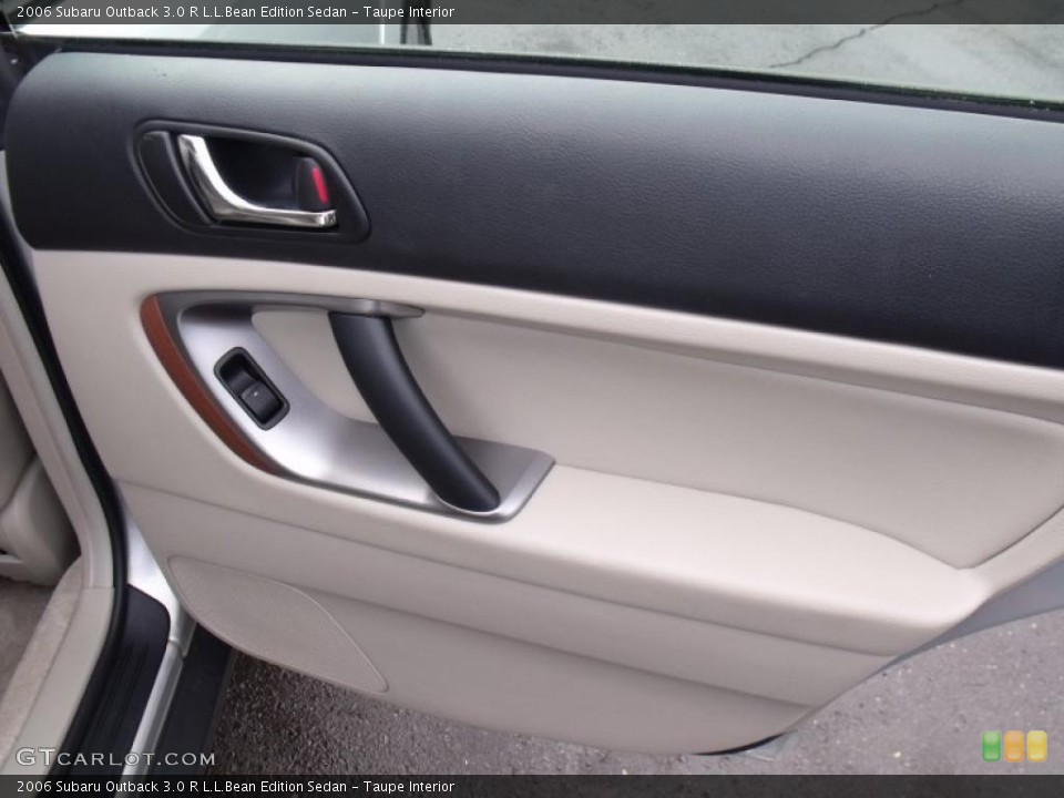 Taupe Interior Door Panel for the 2006 Subaru Outback 3.0 R L.L.Bean Edition Sedan #42821327