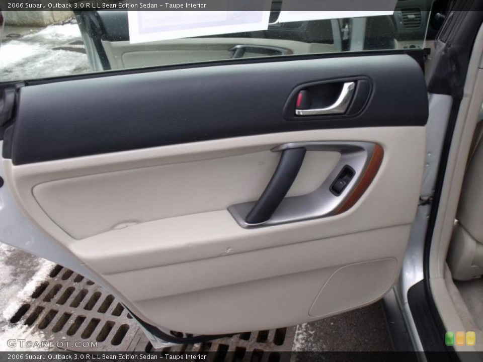 Taupe Interior Door Panel for the 2006 Subaru Outback 3.0 R L.L.Bean Edition Sedan #42821360