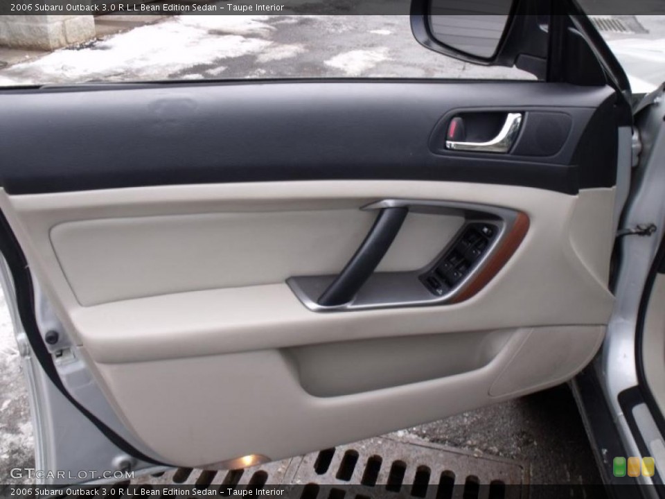 Taupe Interior Door Panel for the 2006 Subaru Outback 3.0 R L.L.Bean Edition Sedan #42821374