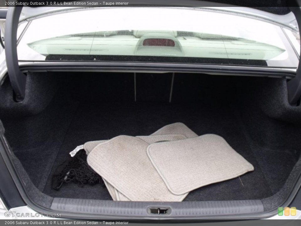 Taupe Interior Trunk for the 2006 Subaru Outback 3.0 R L.L.Bean Edition Sedan #42821444