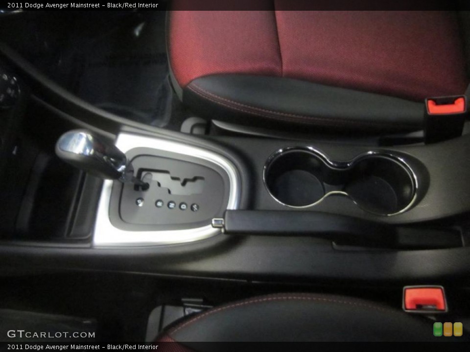 Black/Red Interior Transmission for the 2011 Dodge Avenger Mainstreet #42821598