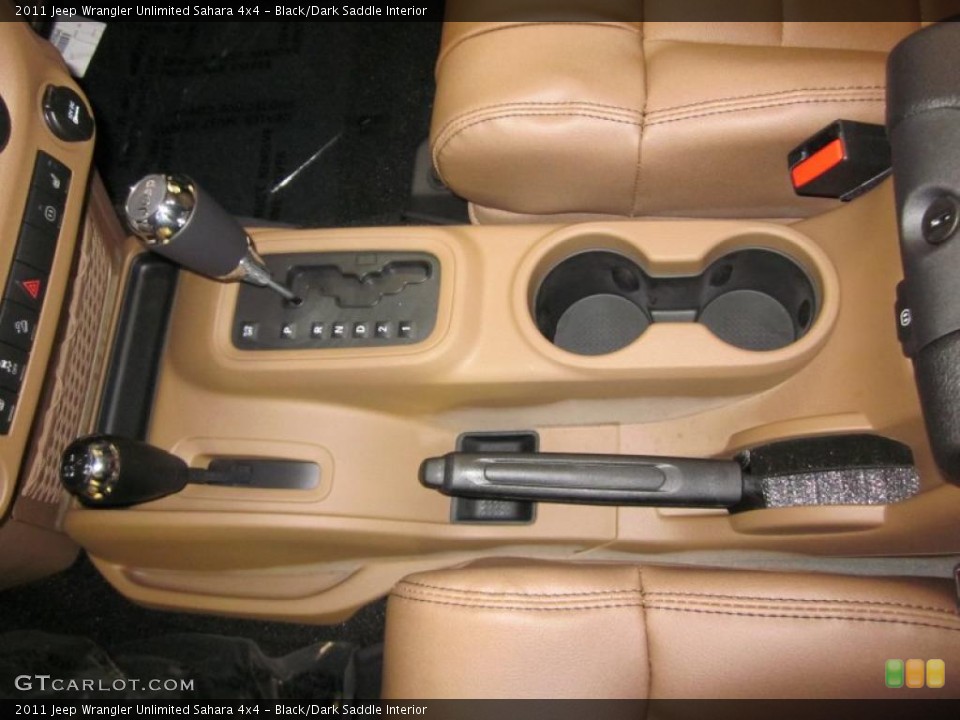 Black/Dark Saddle Interior Transmission for the 2011 Jeep Wrangler Unlimited Sahara 4x4 #42822214