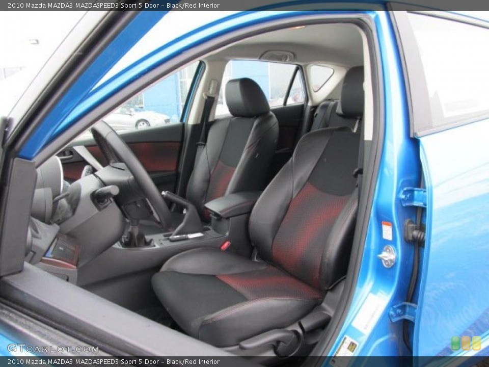 Black/Red Interior Photo for the 2010 Mazda MAZDA3 MAZDASPEED3 Sport 5 Door #42822904