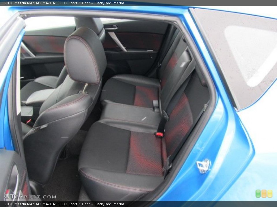 Black/Red Interior Photo for the 2010 Mazda MAZDA3 MAZDASPEED3 Sport 5 Door #42822998